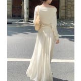 オフショルニットトップスサイドタック長袖 | SUNSHINE CLOSET | 詳細画像3 