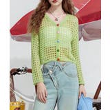 透かし編みシアーカーディガン レディース可愛いサマーニット羽織り きれいめ春夏服… | SUNSHINE CLOSET | 詳細画像11 