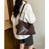 レディースきれいめフェイクレザーショルダーバッグカジュアル斜め掛け鞄 ボディバッ… | SUNSHINE CLOSET | 詳細画像6 