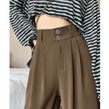ワイドパンツ ツータックスラックスパンツ | SUNSHINE CLOSET | 詳細画像15 