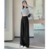 ワイドパンツ ツータックスラックスパンツ | SUNSHINE CLOSET | 詳細画像21 