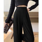 ワイドパンツ ツータックスラックスパンツ | SUNSHINE CLOSET | 詳細画像8 