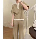 ニットセットアップ 冷感タッチレディース | ANGELCLOSET | 詳細画像1