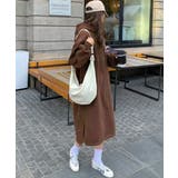 裏起毛 ロングパーカーワンピース 着やせ | SUNSHINE CLOSET | 詳細画像14