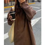 裏起毛 ロングパーカーワンピース 着やせ | SUNSHINE CLOSET | 詳細画像16