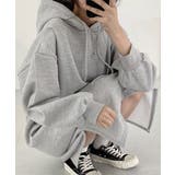 裏起毛 ロングパーカーワンピース 着やせ | SUNSHINE CLOSET | 詳細画像6