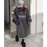 フーディスウェットワンピース裏起毛ワンピ | SUNSHINE CLOSET | 詳細画像1 