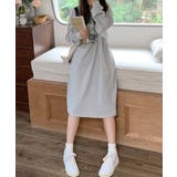 フーディスウェットワンピース裏起毛ワンピ | SUNSHINE CLOSET | 詳細画像16 