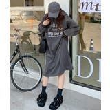 フーディスウェットワンピース裏起毛ワンピ | SUNSHINE CLOSET | 詳細画像2 