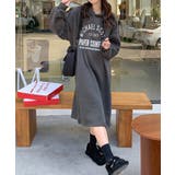 フーディスウェットワンピース裏起毛ワンピ | SUNSHINE CLOSET | 詳細画像7 