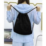 メッシュリュックサックニットナップサック | SUNSHINE CLOSET | 詳細画像4 