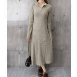 リブニットワンピース 長袖 ロングワンピ | SUNSHINE CLOSET | 詳細画像20 