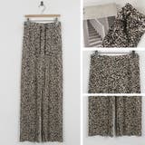 柄 プリーツワイドパンツ 夏レディース | SUNSHINE CLOSET | 詳細画像3
