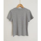 フロントボタンtシャツレディース クルーネックtシャツ きれいめカジュアル | SUNSHINE CLOSET | 詳細画像24