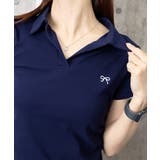 Vネックポロシャツ レディースTシャツ夏 | ANGELCLOSET | 詳細画像20