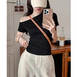 ワンショルダーTシャツオフショルダー夏服 | SUNSHINE CLOSET | 詳細画像10 