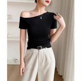 ワンショルダーTシャツオフショルダー夏服 | SUNSHINE CLOSET | 詳細画像11 