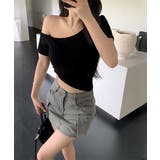 ワンショルダーTシャツオフショルダー夏服 | SUNSHINE CLOSET | 詳細画像12 