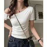 ワンショルダーTシャツオフショルダー夏服 | SUNSHINE CLOSET | 詳細画像5 
