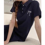 ワンポイントワンピース 大人可愛いAラインワンピ 細見え半袖ワンピース | SUNSHINE CLOSET | 詳細画像15 