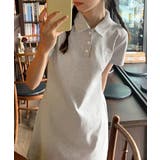 ワンポイントワンピース 大人可愛いAラインワンピ 細見え半袖ワンピース | SUNSHINE CLOSET | 詳細画像19 