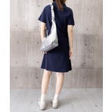 ワンポイントワンピース 大人可愛いAラインワンピ 細見え半袖ワンピース | SUNSHINE CLOSET | 詳細画像25 