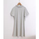 ワンポイントワンピース 大人可愛いAラインワンピ 細見え半袖ワンピース | SUNSHINE CLOSET | 詳細画像27 