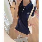 ワンポイントワンピース 大人可愛いAラインワンピ 細見え半袖ワンピース | SUNSHINE CLOSET | 詳細画像3 