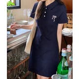 ワンポイントワンピース 大人可愛いAラインワンピ 細見え半袖ワンピース | SUNSHINE CLOSET | 詳細画像5 