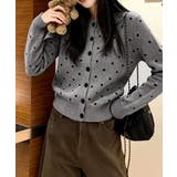 レトロ 水玉模様 可愛い長袖トップス | SUNSHINE CLOSET | 詳細画像7