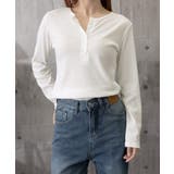 ハーフボタンカットソー長袖タイトtシャツ | SUNSHINE CLOSET | 詳細画像17