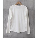 ハーフボタンカットソー長袖タイトtシャツ | SUNSHINE CLOSET | 詳細画像23