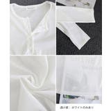 ハーフボタンカットソー長袖タイトtシャツ | SUNSHINE CLOSET | 詳細画像24