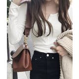 ハーフボタンカットソー長袖タイトtシャツ | SUNSHINE CLOSET | 詳細画像9