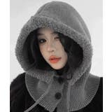 バラクラバニット帽ネックウォーマー一体型 | SUNSHINE CLOSET | 詳細画像10