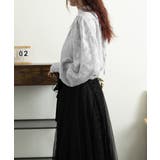 シアーブラウス バルーンスリーブ 韓国風 | SUNSHINE CLOSET | 詳細画像4 