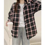 レディースチェックシャツブラウスレトロ風 | SUNSHINE CLOSET | 詳細画像1