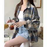 レディースチェックシャツブラウスレトロ風 | SUNSHINE CLOSET | 詳細画像13