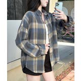 レディースチェックシャツブラウスレトロ風 | SUNSHINE CLOSET | 詳細画像16