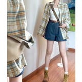 レディースチェックシャツブラウスレトロ風 | SUNSHINE CLOSET | 詳細画像24