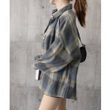 レディースチェックシャツブラウスレトロ風 | SUNSHINE CLOSET | 詳細画像27