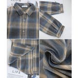 レディースチェックシャツブラウスレトロ風 | SUNSHINE CLOSET | 詳細画像32