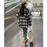 レディースチェックシャツブラウスレトロ風 | SUNSHINE CLOSET | 詳細画像7