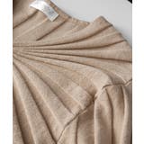 vネック太リブニットワンピース秋冬韓国風 | SUNSHINE CLOSET | 詳細画像35