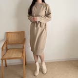 ニットワンピース 長袖 レディース 秋冬 | SUNSHINE CLOSET | 詳細画像25 