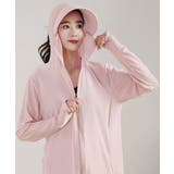 レディース 紫外線対策カーディガン冷感 顔ガード付きジップアップ | SUNSHINE CLOSET | 詳細画像12 