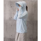 レディース 紫外線対策カーディガン冷感 顔ガード付きジップアップ | SUNSHINE CLOSET | 詳細画像18 