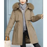 レディース ミドル丈あったかアウター ヨーク付きコート | SUNSHINE CLOSET | 詳細画像10 