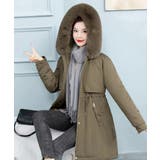レディース ミドル丈あったかアウター ヨーク付きコート | SUNSHINE CLOSET | 詳細画像12 