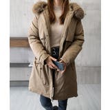 レディース ミドル丈あったかアウター ヨーク付きコート | SUNSHINE CLOSET | 詳細画像19 